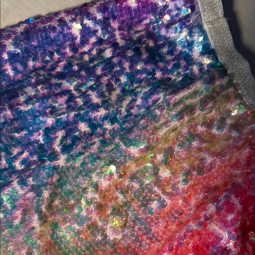H&M Colorful Sequin Skirt - Girls 4-5Y - Picture 6 of 6